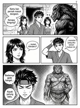 Read ISEKAI NUSANTARA: KUTUKAN CANDI TERLARANG  12 Page 8 in Indonesian