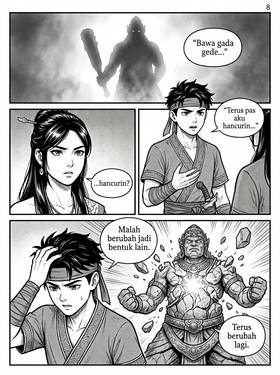 Read ISEKAI NUSANTARA: KUTUKAN CANDI TERLARANG  12 Page 9 in Indonesian