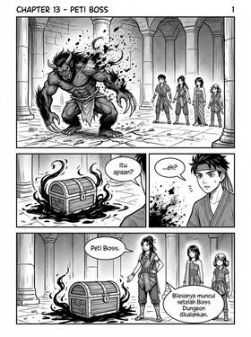 Read ISEKAI NUSANTARA: KUTUKAN CANDI TERLARANG  13 Page 2 in Indonesian