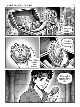 Read ISEKAI NUSANTARA: KUTUKAN CANDI TERLARANG  13 Page 4 in Indonesian
