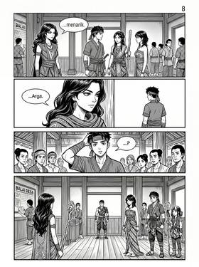 Read ISEKAI NUSANTARA: KUTUKAN CANDI TERLARANG  14 Page 9 in Indonesian