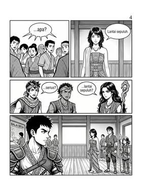 Read ISEKAI NUSANTARA: KUTUKAN CANDI TERLARANG  14 Page 5 in Indonesian