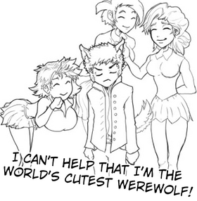 Read I Can't Help That I'm the World's Cutest Werewolf  1 Page 8 in English