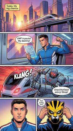 Read Awesome Liger Wrestling  1 Page 2 in English