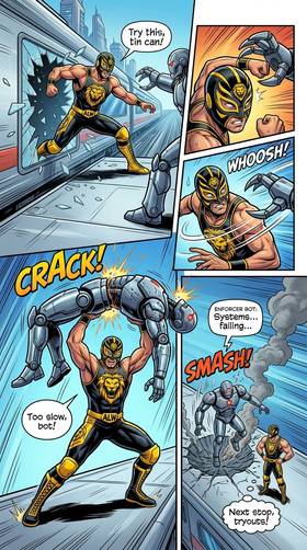 Read Awesome Liger Wrestling  1 Page 3 in English