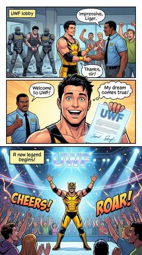 Read Awesome Liger Wrestling  1 Page 6 in English