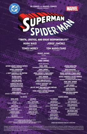 Read DC/Marvel: Superman/Spider-Man  1 Page 2 in English