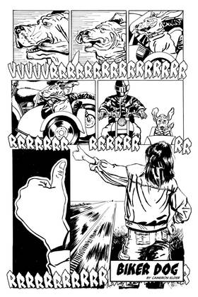 Read Biker Dog  1 Page 1 in English