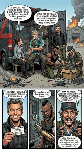 Read THE A-TEAM: RECKONING  1 Page 9 in English