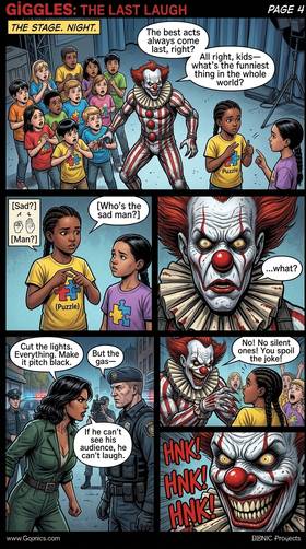 Read "Giggles: The Last Laugh" Issue #3: “Court Jester  1 Page 4 in English