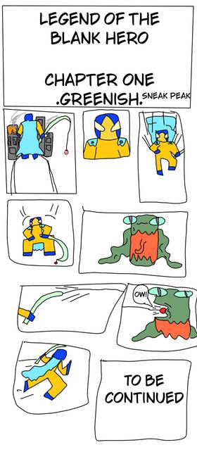 Read Railrod the blank hero the webcomic version   1 Page 1 in English