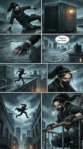 Read THE QUIET WAR– ISSUE #2 “ECHO PATTERNS”  1 Page 9 in English