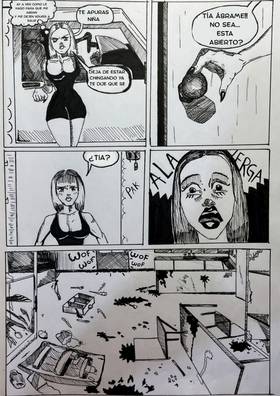 Read THE KILLER CHIMP FROM THE HELL  1 Page 9 in Spanish