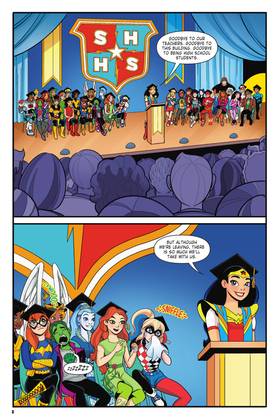 Read DC Super Hero Girls: High School Reunion  1 Page 7 in English