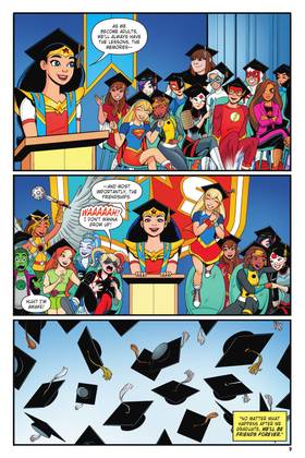 Read DC Super Hero Girls: High School Reunion  1 Page 8 in English