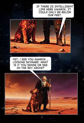 Read Galactic Travels of Nebuluk and Amarok  1 Page 5 in English