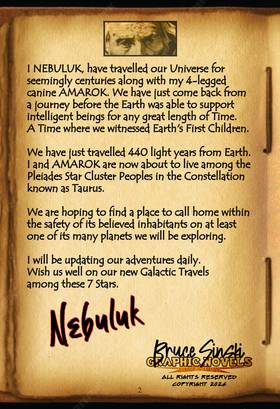Read Galactic Travels of Nebuluk and Amarok  1 Page 2 in English