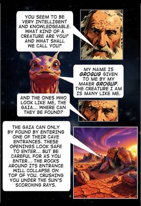 Read Galactic Travels of Nebuluk and Amarok  1 Page 9 in English