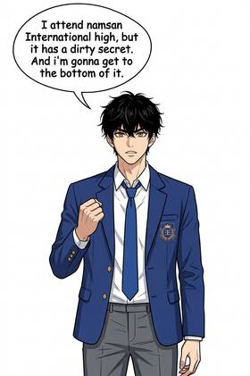 Read High School King (Ai Manhwa)  1 Page 3 in English