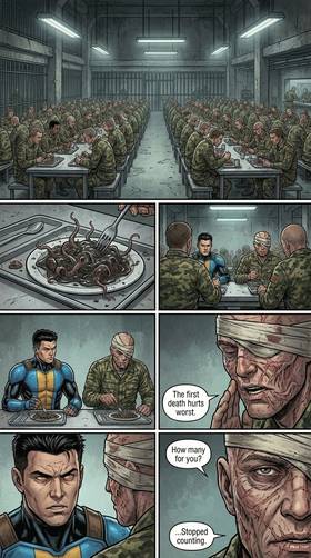 Read HELL HAS A DRAFT — ISSUE #2 “THE PIT”  1 Page 7 in English