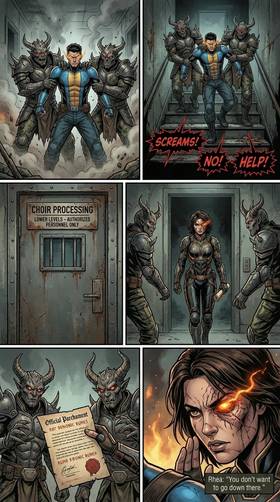 Read HELL HAS A DRAFT — ISSUE #2  “THE PIT”  1 Page 8 in English