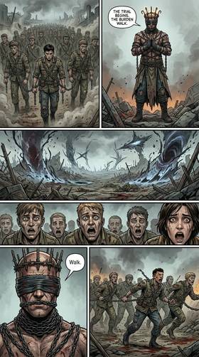 Read HELL HAS A DRAFT — ISSUE #2 “THE PIT”  1 Page 9 in English