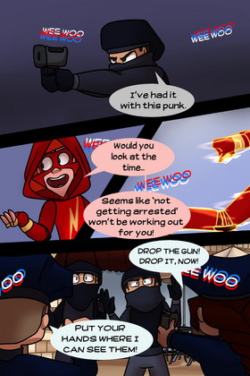 Read Swift Spark and the Defense Five  5 Page 8 in English