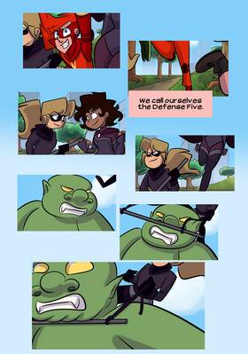 Read Swift Spark and the Defense Five  13 Page 8 in English