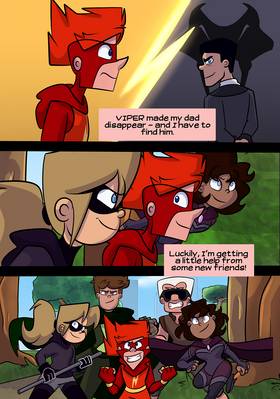 Read Swift Spark and the Defense Five  13 Page 7 in English