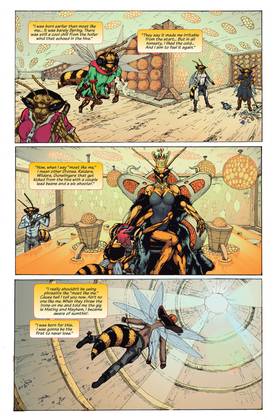 Read Once Upon a Hive in the West  1 Page 7 in English