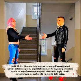 Read Grey Comic - Small Talk  1 Page 4 in Polish
