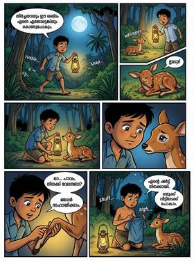 Read വനത്തിൻ്റെ  കാവൽക്കാരൻ  1 Page 3 in Malay