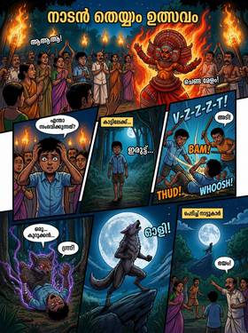 Read വനത്തിൻ്റെ  കാവൽക്കാരൻ  1 Page 6 in Malay