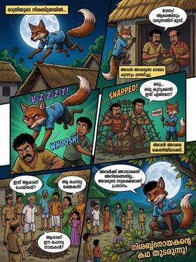 Read വനത്തിൻ്റെ  കാവൽക്കാരൻ  1 Page 8 in Malay
