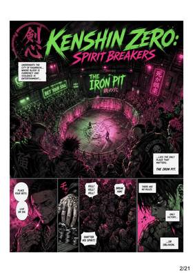 Read KENSHIN ZERO: THE SPIRIT BREAKER  1 Page 2 in English
