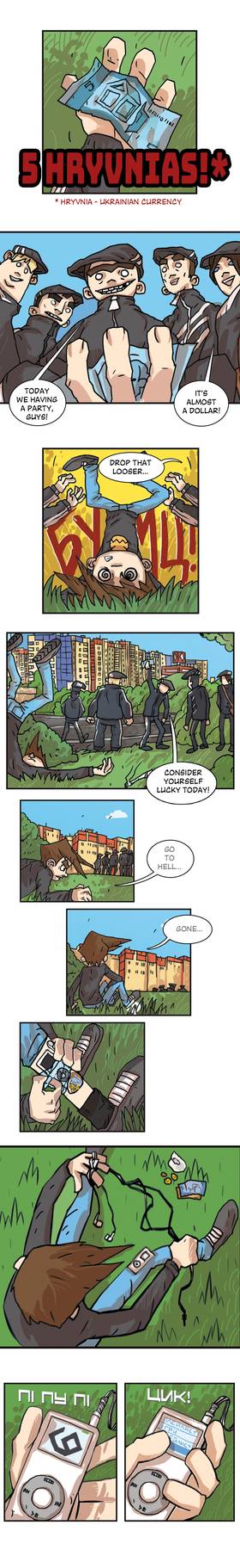 Read Three vs Evil: Webcomic version  1 Page 3 in English