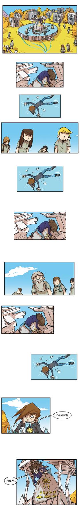 Read Three vs Evil: Webcomic version  2 Page 3 in English