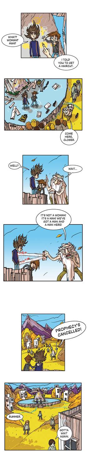 Read Three vs Evil: Webcomic version  2 Page 5 in English