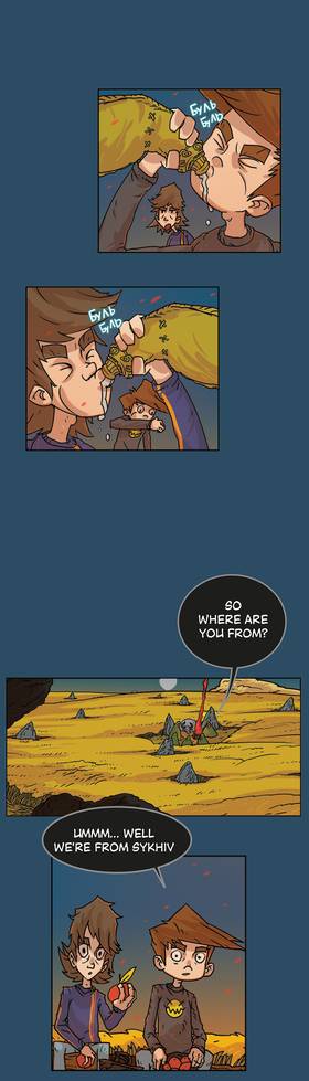 Read Three vs Evil: Webcomic version  3 Page 5 in English