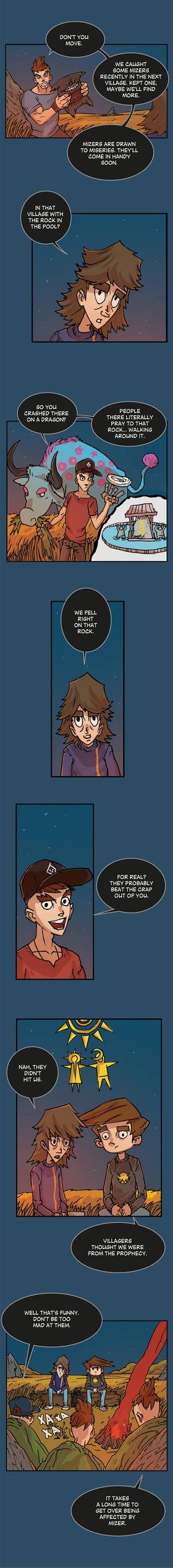 Read Three vs Evil: Webcomic version  3 Page 10 in English