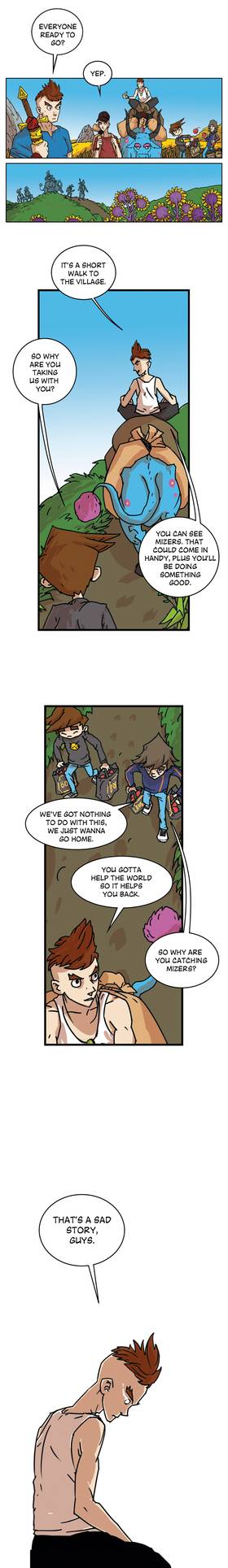 Read Three vs Evil: Webcomic version  4 Page 2 in English