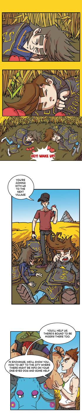 Read Three vs Evil: Webcomic version  4 Page 1 in English