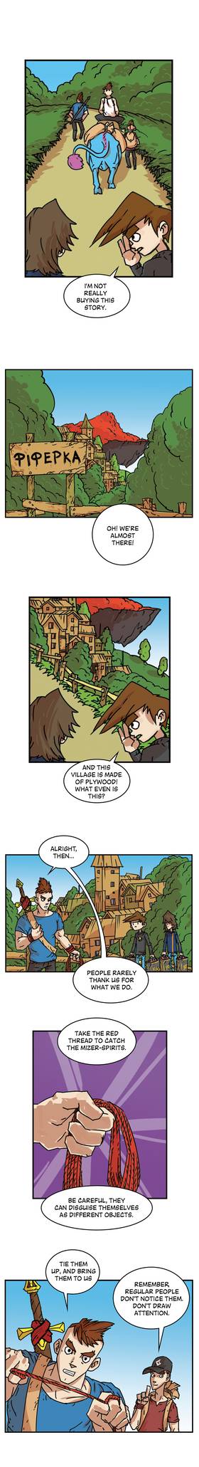 Read Three vs Evil: Webcomic version  4 Page 4 in English