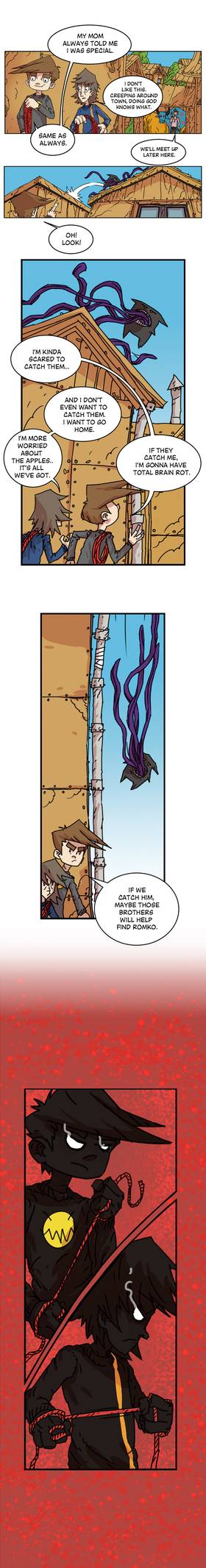 Read Three vs Evil: Webcomic version  4 Page 6 in English