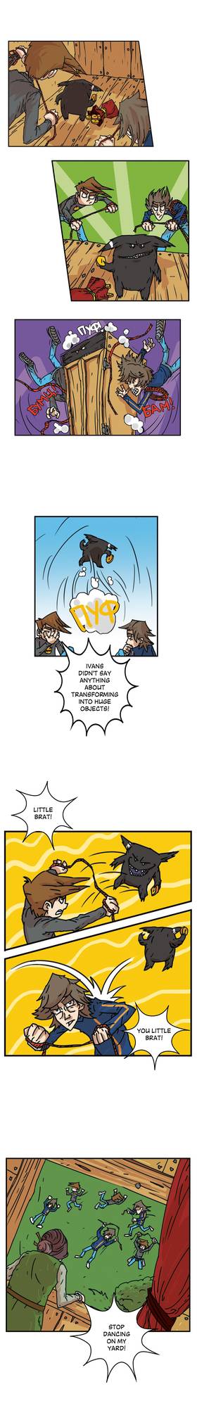 Read Three vs Evil: Webcomic version  4 Page 7 in English