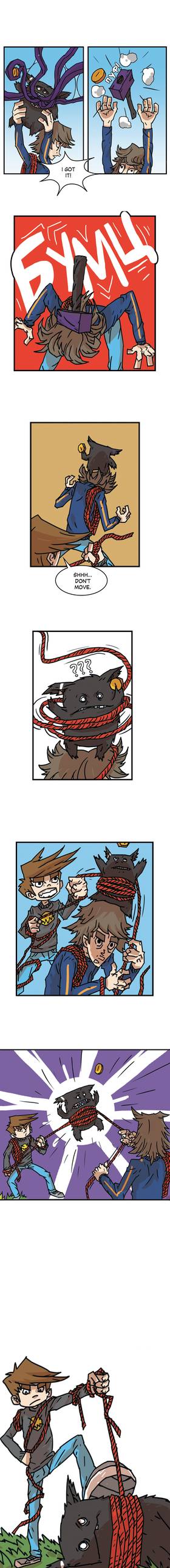 Read Three vs Evil: Webcomic version  4 Page 8 in English