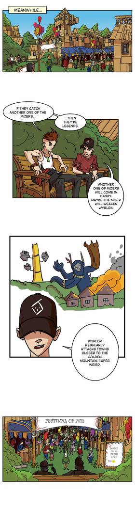 Read Three vs Evil: Webcomic version  5 Page 1 in English