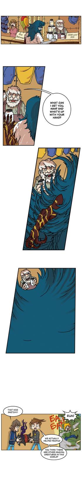 Read Three vs Evil: Webcomic version  5 Page 2 in English