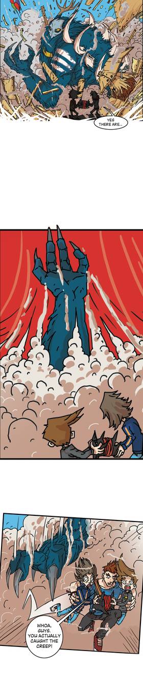 Read Three vs Evil: Webcomic version  5 Page 3 in English