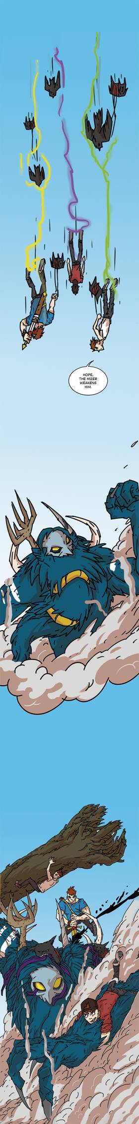 Read Three vs Evil: Webcomic version  5 Page 6 in English